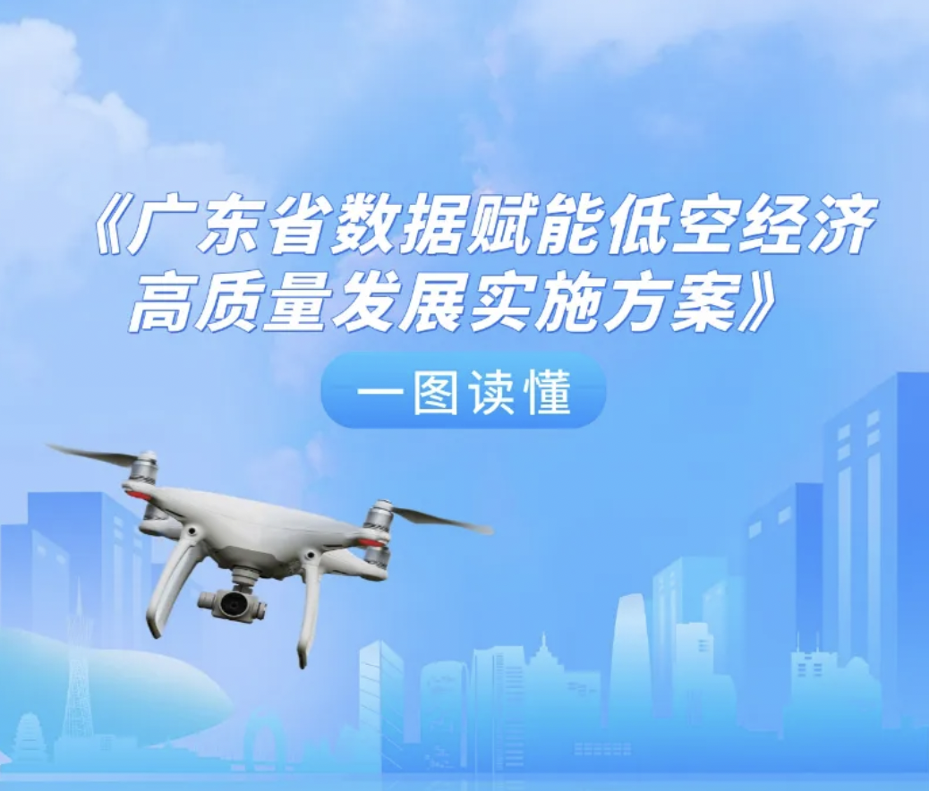 政策前沿 | 省印发《广东省数据赋能低空经济高质量发展实施方案》